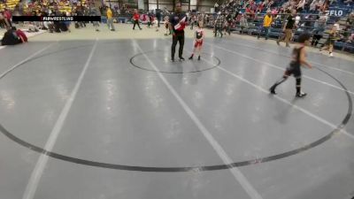 50 lbs Champ. Round 2 - Bruce Neth, Scotland/Menno Knights vs Westen Whirlwind Horse, Little Wound Mustangs