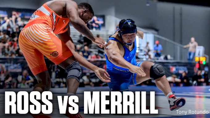 125 kg 1st Place Match - Dreshaun Ross, Cowboy RTC vs Coby Merrill