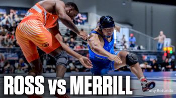 125 kg 1st Place Match - Dreshaun Ross, Cowboy RTC vs Coby Merrill, Nyac