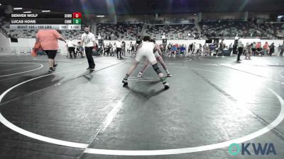 120 lbs Final - Denver Wolf, Cowboy Wrestling Club vs Lucas Howe, Coweta Tiger Wrestling