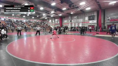 106 lbs Cons. Round 4 - Edmond Akopyan, Village Christian vs Matt Hernandez, Rio Mesa