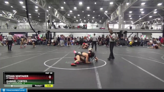 145 lbs Round 1 (6 Team) - Ethan Whitaker, GT Squad vs Gabriel Cortes ...