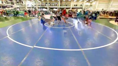 106 lbs Consi Of 16 #1 - Dylan Waugh, Overcomer Training Center vs Mitch Shaw, Springfield VT