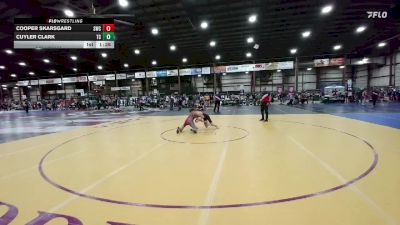100 lbs Semifinal - Cooper Skarsgard, Stanley Wrestling Club vs Cuyler Clark, Team Champs