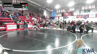 120 lbs Final - Sean Barton, Hornet Wrestling Club vs Tracker Smith, Salina Wrestling Club