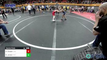 58 lbs Quarterfinal - Ace Draper, Lions Wrestling Academy vs Braylen Jones, Newcastle Youth Wrestling