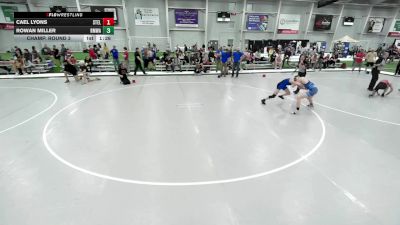 JR BOYS HARD LUCK - 131-131.4 Champ. Round 3 - Cael Lyons, Sterling Elite vs Rowan Miller, Rocky Mountain Wrestling Academy