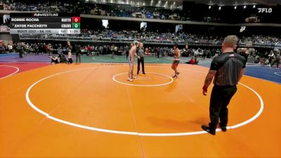 6A 190 lbs Quarterfinal - Zayde Facchetti, Humble Kingwood vs Robbie Rocha, Arlington Martin