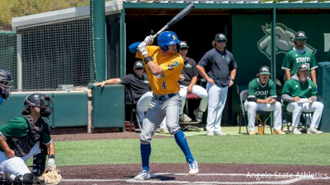 Angelo State's Austin Beck Leads D2 Baseball With 300 Career Runs Scored