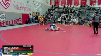 126 lbs Cons. Round 4 - Cormac Loughlin, Rocky Mountain vs Ethan Hice, Cedaredge