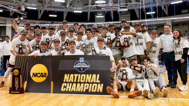 Springfield Men's Volleyball Claims 6th NCAA D3 Title Over Carthage, 3-0