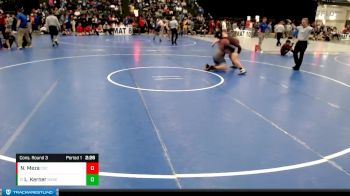 285 lbs Cons. Round 3 - Levi Kerner, Nebraska-Kearney vs Nate Meza, Chadron State