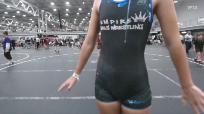 118 lbs Round 5 (6 Team) - Bryn Evans, Central Pennies Grit vs Ava Phillips, Empire Girls WC