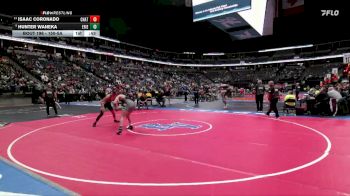 150-5A Cons. Round 1 - Hunter Waneka, Erie vs Isaac Coronado, Chatfield