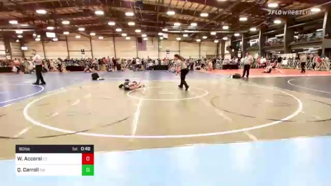 90 lbs Consi Of 16 #1 - William Accorsi, CT vs Quinton Carroll, MS