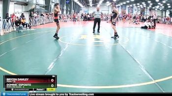 96 lbs Rd# 1 9:00am Friday - Brycen Dawley, POWA vs Dominic Esposito, Maryland Black