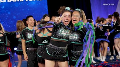 Celebrate With The Summit Champions - Cheer Sport Sharks Razorback
