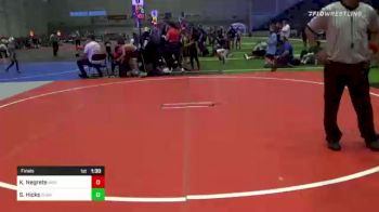 78 lbs Final - Slater Hicks, Sunkist Kids / Monster Garage vs Kobe Negrete, Misfits