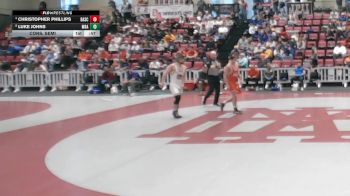 126 lbs Cons. Semi - Christopher Phillips, Baylor School vs Luke Johns, Montgomery Bell Academy