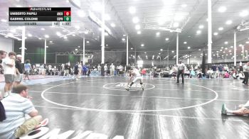 115 lbs Rr Rnd 2 - Umberto Papili, Anchor Down - HS vs Gabriel Colone, Central Dauphin