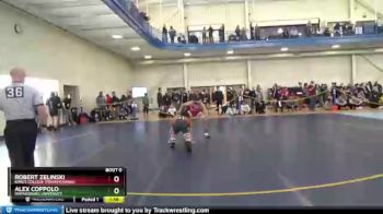 149 lbs Champ. Round 1 - Alex Coppolo, Waynesburg University vs Robert Zelinski, King`s College (Pennsylvania)