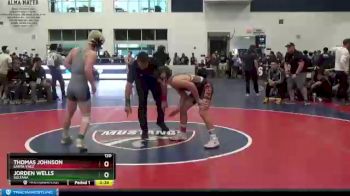 120 lbs Cons. Round 5 - Jorden Wells, Sultana vs Thomas Johnson, Santa Ynez