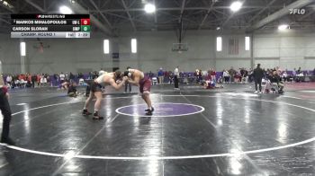 285 lbs Champ. Round 1 - Carson Slorah, Simpson vs Markos Mihalopoulos, Wisconsin-La Crosse