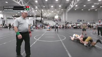 138 lbs Quarterfinals (8 Team) - Silas Brobst, Terps Xtreme vs Evan Ulrich, Ohio Gold