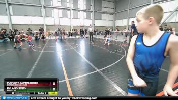 77-78 lbs Round 1 - Ryland Smith, Big Cat WC vs Maveryk Summerour, Eastern Oregon Elite