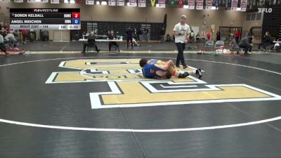 144 lbs Cons. Round 4 - Soren Kelsall, Big Game Wrestling Club vs Angel Ineichen, Iowa