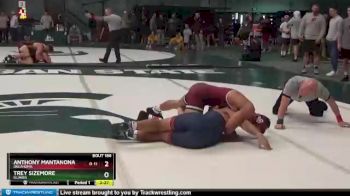 174 lbs Quarterfinal - Anthony Mantanona, Oklahoma vs Trey Sizemore, Illinois