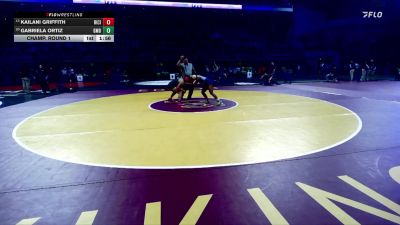 120 lbs Champ. Round 1 - Kailani Griffith, River City vs Gabriela Ortiz, Grace M Davis