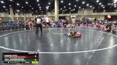 60 lbs Cons. Round 5 - Paul Vanderhoeven, North DeSoto Wrestling Academy vs Carson Otto, North DeSoto Wrestling Academy