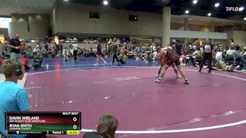 144 lbs Cons. Round 3 - Davin Wieland, Bay County Elite Wrestling vs Ryan Smith, Johnson County