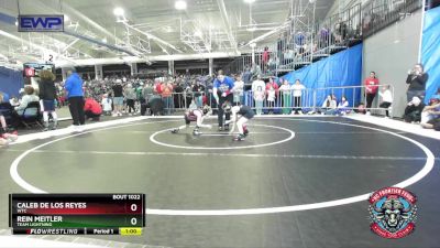 55 lbs Quarterfinal - Rein Meitler, Team Lightning vs Caleb De Los Reyes, WTC