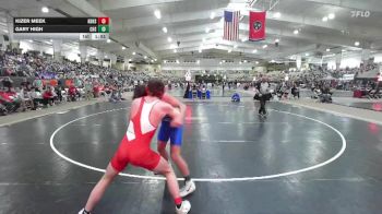 165 lbs Semis & 1st Wb (8 Team) - Gary High, Cleveland High School vs Kizer Meek, Knoxville Halls High School