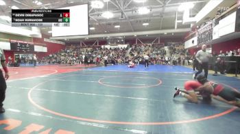 122 lbs Cons. Round 5 - Noah Kuriakose, American vs Devin Dimapasoc, James Logan