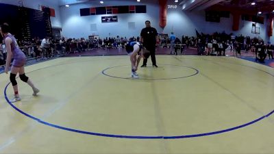 121-132 lbs Round 2 - Lilly Mitchell, Hanover Hawkeye Wrestling vs Adalynne Berry, Nottoway NCWC