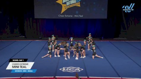 Cheer Extreme - Mini Teal [2025 L1 Mini - Small Day 1] 2025 UCA & UDA All Star National Championship