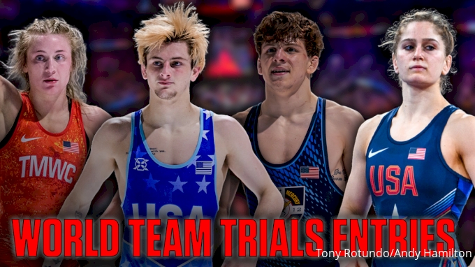 2026 World Team Trials Wrestling Entries