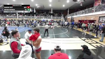 98 lbs Cons. Round 3 - Mason Taft, Mt. Spokane vs Bryan Patrick, Lakeland High School
