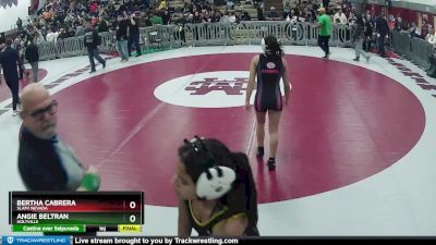 105 lbs 3rd Place Match - Angie Beltran, Holtville vs Bertha Cabrera, SLAM! NEVADA