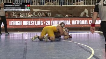 285 lbs Consi Of 8 #2 - Brendan Gilchrist, Sacred Heart vs Christopher Powell, LIU