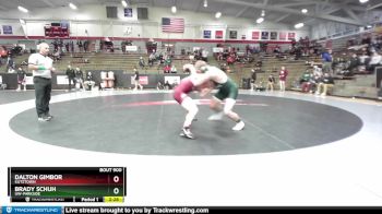 165 lbs 7th Place Match - Brady Schuh, UW-Parkside vs Dalton Gimbor, Kutztown