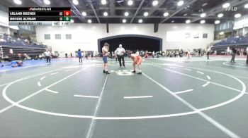 133 lbs Quarterfinal - Leland Reeves, Georgetown (KY) vs Brodie Altman, Liberty U