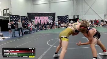 126 lbs Round 4 (8 Team) - TYLER REDFIELD, Flickr Boyz Blackbeards vs Blake McMillion, Scorpions