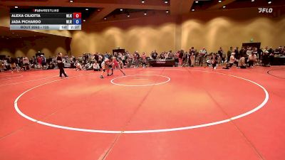 125 lbs Cons. Round 5 - Alexa Ciliotta, New Jersey vs Jada Pichardo, New Jersey