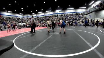 110 lbs 3rd Place - Beau Garrett, Little Axe Takedown Club vs Xander Munoz, Kingfisher YellowJackets