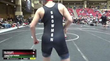 145 lbs Round 3 (6 Team) - Eli Gulley, SlyFox Black vs Christian Marsh, $nowmen