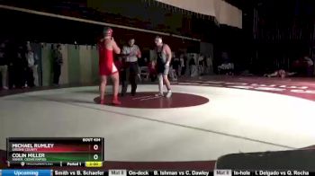 220 lbs Round 3 - Colin Miller, Xavier, Cedar Rapids vs Michael Rumley, Greene County